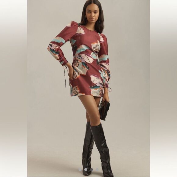 NWT Hutch Long-Sleeve Deva Mini Dress XL Anthropologie - Picture 16 of 16